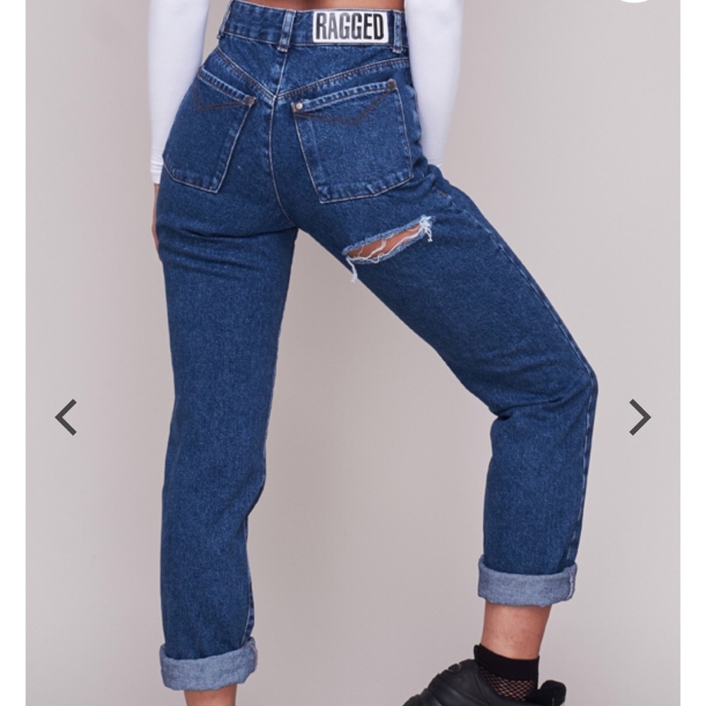 Ragged Priest Butt Rip Jeans